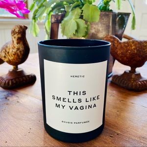 This smells like my V candle Goop